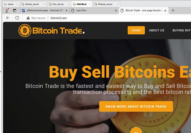 Déploiement d'un serveur web – 2024